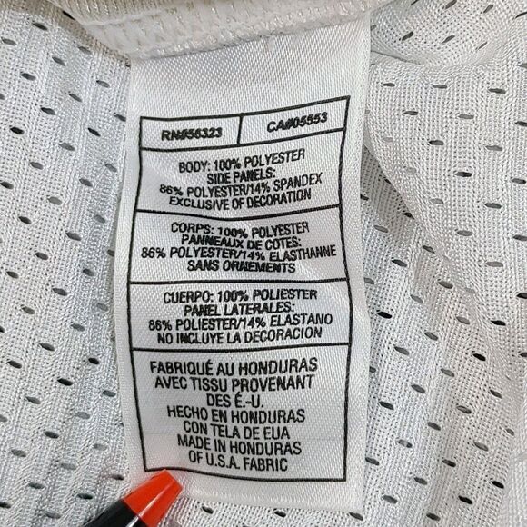 (READ) Team Nike NFL High School Player Development Football Jersey Men XL White - Picture 9 of 13